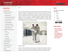 Tablet Screenshot of coatesit.com